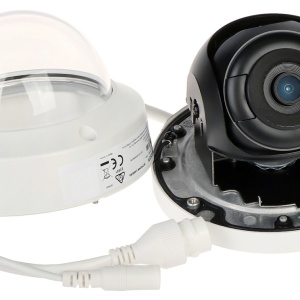 Camera HikVision IP 4MP IK10 cu microfon incorporat Dome DS-2CD1143G2-IUF - Img 3