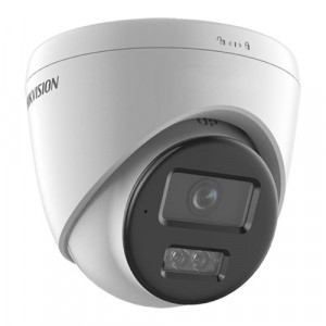 Camera HikVision IP 8MP Smart Hybrid Light Fixed Turret cu microfon incorporat DS-2CD1383G2-LIUF