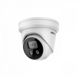 Camera HikVision IP AcuSense 4MP Strobe light si sirena si microfon incorporat DS-2CD2346G2-ISU/SL - Img 2