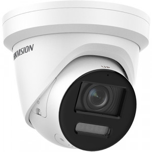 Camera Hikvision IP Turret 8MP ColorVU cu microfon incorporat si strobe light DS-2CD2387G2-LSU/SL - Img 3