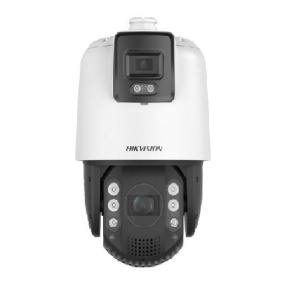 Camera PTZ Hikvision DS-2SE7C425MWG-EB/26(F0), Panoramic 6MP (180 grade) + PTZ 4MP Zoom optic 25x, TandemVu, ColorVu, AcuSense, IR 200m, lumina alba 30m, alarma audio-vizuala (Strobe Light)