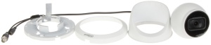 Camera supraveghere analogica Dahua eyeball 5MP DH-HAC-HDW1500TMQ-A(2.8mm), tehnologie Starlight, microfon incorporat, lentila 3.6mm, IR 60m, Smart IR, 4 in 1 CVI/CVBS/AHD/TVI, carcasa metalica IP67, Quick-to-install - Img 3