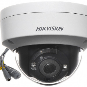 Camera supraveghere analogica HikVision dome 2MP DS-2CE56D8T-VPITE(2.8mm), tehnologie PoC alimentare prin coaxial, Ultra Low Light 0.003 lux, WDR 130dB, distanta IR 30m, protectie IP67 si antivandal IK10, rezolutie Full HD 1080p