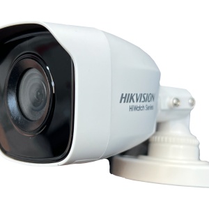 Camera supraveghere analogica HikVision HiLook mini bullet 4MP HWT-B140-P(2.8mm), rezolutie 2K, Smart IR distanta pana la 20m, 4 in 1 TVI/AHD/CVI/CVBS, protectie IP66, lentila fixa, senzor CMOS, carcasa plastic, design compact - Img 2
