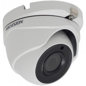 Camera supraveghere analogica HikVision Turret 2MP DS-2CE56D8T-ITMF(2.8mm), Ultra Low Light 0.003 lux, tehnologie True WDR 130dB, iluminare EXIR 2.0 IR 30m, 4 in 1 TVI/AHD/CVI/CVBS, protectie IP67, 3D DNR, carcasa metalica