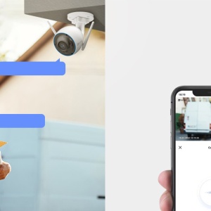 Camera supraveghere exterior EZVIZ 3MP CS-H3-R100-1H3WKFL Quad HD, carcasa metalica, detectie AI persoane si vehicule, vedere nocturna color, aparare activa cu sirena si flash, audio bidirectional, Wi-Fi, slot card, IP67 - Img 8