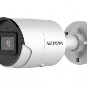 Camera supraveghere Hikvision Bullet 8MP (4K) DS-2CD2083G2-IU(2.8mm), AcuSense, microfon incorporat, WDR 120dB, H.265+, IP67, slot card SD, iluminare IR 40m, carcasa metalica, alimentare PoE, analiza video inteligenta - Img 2