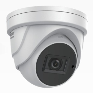 Camera supraveghere Hikvision Dome 5MP HWT-T350-Z, rezolutie 2560x1944, lentila varifocala motorizata 2.7-13.5mm, iluminare IR 40m, semnal selectabil TVI/AHD/CVI/CVBS, protectie IP67, carcasa metalica rezistenta