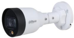 Camera supraveghere IP Dahua bullet 4MP IPC-HFW1439S-A-LED-S4(2.8mm) Entry Full-color, Warm LED 15m, 1/3” CMOS, WDR, 3D NR, protectie IP67, microfon incorporat, compresie H.265+, ROI, detectie miscare, alimentare PoE