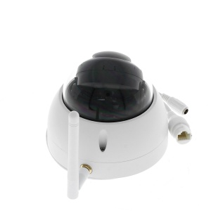 Camera supraveghere IP Dahua dome 2MP IPC-HDBW1230DE-SW-0280B2.8 conexiune Wireless, Full HD, infrarosu 30m, lentila fixa 2.8mm, slot card microSD, protectie exterior IP67, compatibil XVR seria I3, aplicatie mobila, design alb - Img 3
