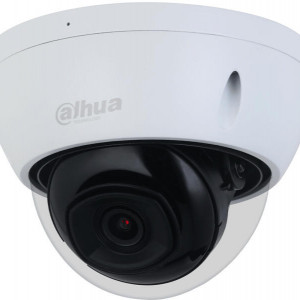 Camera supraveghere IP Dahua dome 4MP IPC-HDBW2441E-S-0280B(2.8mm), WizSense, senzor 1/2.9 inch CMOS, IR 30m, tehnologie SMD Plus, protectie perimetrala (intruziune, tripwire), microfon incorporat, slot card 256GB, protectie IP67 si IK10, alimentare PoE