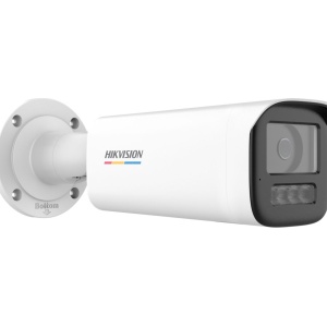 Camera supraveghere IP HikVision bullet 2 MP DS-2CD1B27G2H-LIUF(2.8mm) ColorVu cu Smart Hybrid Light, H.265+, detectie persoane/vehicule, microfon incorporat, suport microSD 512GB, IP67, ONVIF, imagini color 24/7
