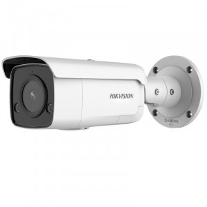 Camera supraveghere IP HikVision bullet 4MP DS-2CD2047G2H-LIU(2.8mm)(eF) tehnologie ColorVu si Smart Hybrid Light, 130 dB WDR, Clasificare Om si Vehicul, microfon incorporat, compresie H.265+, protectie IP67, slot card microSD