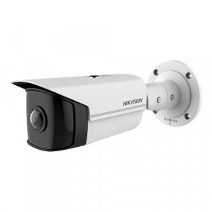 Camera supraveghere IP HikVision bullet 4MP DS-2CD2T45G0P-I(1.68mm), Super Wide Angle 180 grade, WDR 120dB, tehnologie H.265+, corectie distorsiune imagine, protectie intemperii IP67, vizibilitate nocturna clara IR