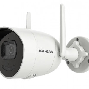 Camera supraveghere IP Hikvision Bullet 4MP DS-2CV2046G0-IDW2D(2.8mm), Wi-Fi distanta 120m, alarma lumina stroboscopica si avertizare sonora, audio bidirectional, IR 30m, slot card 256GB, protectie IP66, compresie H.265 - Img 3