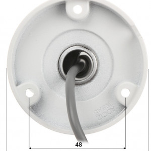 Camera supraveghere IP Hikvision Bullet 5MP DS-2CE16H0T-ITFS(2.8mm), microfon incorporat, Audio over Coaxial, lentila fixa 2.8mm, IR 30m, 4 in 1 (TVI/AHD/CVI/CVBS), protectie IP67, carcasa metalica, tehnologie Smart IR, Digital WDR - Img 2