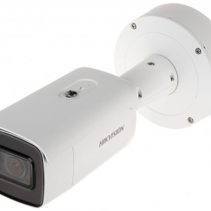 Camera supraveghere IP HikVision Bullet 8MP DS-2CD2683G0-IZS(2.8-12mm), 4K, lentila varifocala motorizata, compresie H.265+, True WDR 120dB, IR 50m, protectie anti-vandal IK10, protectie IP66, slot card, Audio/Alarma