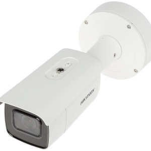 Camera supraveghere IP HikVision Bullet 8MP DS-2CD2686G2-IZSU/SL, Varifocala Motorizata 2.8-12mm, 4K, AcuSense, DarkFighter, Live Guard, alarma audio-vizuala, WDR 120dB, IP66, IK10, slot card, audio bidirectional - Img 2