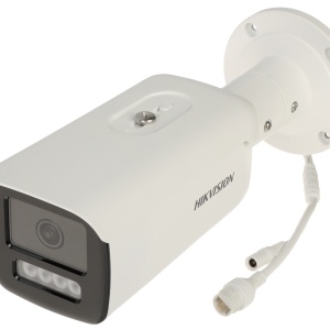 Camera supraveghere IP HikVision Bullet 8MP DS-2CD2T86G2H-4I(2.8mm), DarkFighter, AcuSense (clasificare om/vehicul), IR pana la 80m, 120 dB WDR, protectie IP67, H.265+, slot card 512GB, analiza video inteligenta, carcasa metalica, 4K - Img 3