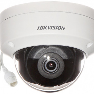 Camera supraveghere IP HikVision Dome 2MP DS-2CD2123G0-I(2.8mm), interfata audio si alarma, WDR 120dB, IR 30m, compresie H.265+, protectie IP67 si antivandal IK10, alimentare PoE, slot card microSD, carcasa metalica, ONVIF
