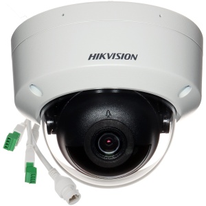 Camera supraveghere IP HikVision dome 4MP DS-2CD3146G2-ISU(2.8mm)(H)(eF) AcuSense, Darkfighter low-light, H.265+/true WDR 120 dB, HEOP/terțe app, clasificare oameni/vehicule, IP67/IK10, microSD - Img 2