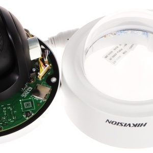 Camera supraveghere IP HikVision Mini PT Dome 4MP DS-2DE3404W-DE(T5), Zoom optic 4x, Tehnologie WDR 120dB, Protectie IP66, Control Pan si Tilt, Lentila varifocala 2.8-12mm, Alimentare PoE, Compresie video H.265+ - Img 2