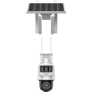 Camera supraveghere IP HikVision turret 2 MP DS-2DE2C200IWG-K/4G/C05S10(2.8mm), 4G LTE, PIR+radar pentru detectie precisa, audio bidirectional cu microfon si difuzor, stocare microSD pana la 512 GB, IP66, reglaj manual radar 0°/10°/20°