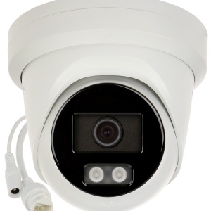 Camera supraveghere IP HikVision Turret 8MP DS-2CD2386G2H-IU(4mm)(eF), 4K, DarkFighter, AcuSense, WDR 120dB, microfon incorporat, iluminare EXIR pana la 30m, protectie IP67, compresie H.265+, alimentare PoE - Img 3