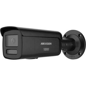 Camera supraveghere IP HikVision turret 8MP DS-2CD2T87G3-LIY(2.8mm)(BLACK), ColorVu 24/7 color, HikAI-ISP noise reduction, deep learning person/vehicle, Smart Hybrid Light, WDR, anti-corrosion, IP67