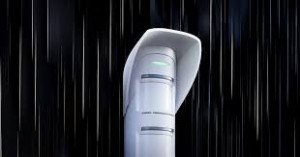 Carcasa protectie Ajax Hood pentru MotionProtect Outdoor Jeweller protectie impotriva ploii si zapezii, previne mascarea senzorilor, material policarbonat, montaj rapid cu banda Dual Lock - Img 5