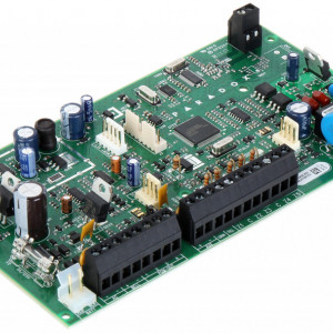 Centrala alarma antiefractie wireless Paradox Magellan MG5050, 32 zone, 2 partitii, 433 MHz, 5 intrari placa, 16 PGM, StayD, BlueEye, memorare 256 evenimente, suporta modulele IP150 si PCS