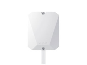 Centrala efractie hibrida Ajax Superior Hub Hybrid (2G) (White), 8 linii Fibra, Jeweller, Wings, Ethernet, 2x SIM, suporta 100 dispozitive, 32 scenarii, 2000m, autonomie 60h, grad securitate Grade 3