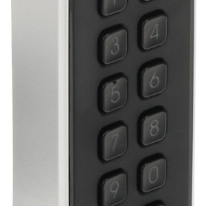 Cititor de carduri si tastatura Hikvision Pro DS-K1107AMK, frecventa 13.56MHz Mifare, procesor 32-bit, protocol RS-485, Wiegand W26/W34, OSDP, protectie antisabotaj, buzzer, functie Watchdog, upgrade online - Img 2