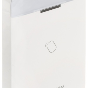 Cititor de taguri wireless HikVision DS-PT1-WE, tehnologie Tri-X 868MHz, comunicare bidirectionala, armare Stay/Away si dezarmare pe zone, indicator LED status, protectie tamper fata/spate, confirmare erori armare, baterie inclusa, AX PRO - Img 2