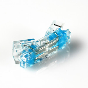 Conector rapid Scotchlok 101E, 4 pini (4 fire), pentru imbinare cablu date/telecomunicatii 0.4-0.9mm, tensiune lucru max. 100V, auto-izolant, protectie la umiditate, montaj fara dezizolare fire