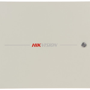 Controller acces 4 usi HikVision Pro DS-K2604T0, interfata RS-485 si Wiegand 26/34, anti-passback, interlocking, suporta baterie backup, protectie tamper, jurnal evenimente, stocare permanenta date, NTP