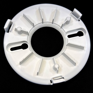 Detector de fum wireless HikVision AX PRO DS-PDSMK-E-WE, senzor fotoelectric de inalta calitate, durata viata baterie 10 ani, comunicare bidirectionala 868MHz, tehnologie Tri-X, buzzer integrat, design compact alb - Img 3