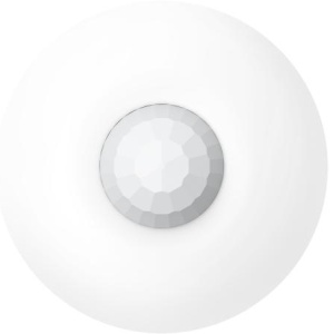 Detector miscare cablat Hikvision DS-PDCL12-EG2, montaj tavan, senzor digital quad pyro, sensibilitate automata, rezistente EOL integrate, adaptare tensiune 9-16V, detectie 12m la 360 grade