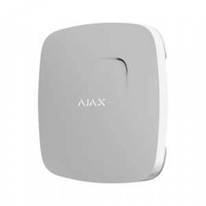 Detector wireless de fum, temperatura si monoxid de carbon (CO) Ajax FireProtect Plus Jeweller, sirena 85dB integrata, autonomie 4 ani, distanta 1300m, interconectabil, protectie anti-sabotaj, alb - Img 2