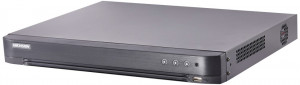 DVR 8 canale HikVision DS-7208HTHI-K2, rezolutie 4K 8MP @15fps, compresie H.265 Pro+, 5 semnale adaptiv TVI/AHD/CVI/CVBS/IP, suporta pana la 16 camere IP, 2 sloturi HDD, iesire video HDMI 4K, carcasa metalica
