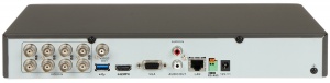 DVR HikVision 8 canale 5MP iDS-7208HUHI-M1/S(C), tehnologie AcuSense, Motion Detection 2.0 pe toate canalele, protectie perimetrala, suporta 1 HDD pana la 10TB, compresie H.265 Pro+, hibrid 5 in 1, pana la 16 camere IP - Img 2