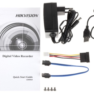 DVR HikVision Mini 1U 8 canale iDS-7108HUHI-M1/S(C), Tehnologie AcuSense Deep Learning, Rezolutie 8MP, Compresie H.265 Pro+, Motion Detection 2.0, Suporta 1 HDD SATA, Semnal 5 in 1, Pana la 16 canale IP - Img 5