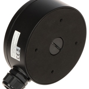Junction Box Hikvision DS‑1280ZJ‑S(Black), din aliaj de aluminiu, culoare neagra, proiectat pentru montaj sigur si organizat al camerelor de supraveghere, design robust pentru aplicatii exterioare si interioare - Img 4