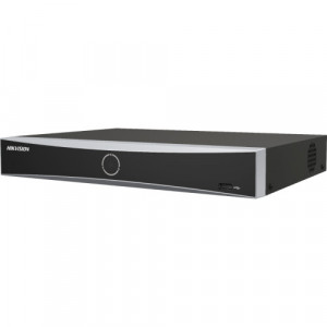 NVR HikVision 16 canale DS-7616NXI-K2, Tehnologie AcuSense Deep Learning, Rezolutie 4K Ultra HD, Compresie H.265+, Latime banda 160 Mbps, Suporta 2 HDD, Analiza video inteligenta, Protectie perimetrala