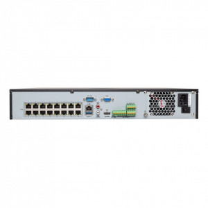 NVR Hikvision Pro Series DS-7732NI-I4/16P, 32 canale IP, rezolutie 4K, 16 porturi PoE Plug & Play, suporta 4 HDD-uri, 2 iesiri HDMI independente, functii inteligente ANPR si People Counting, ideal pentru securitate complexa - Img 2