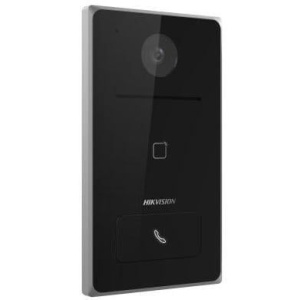 Post exterior videointerfon IP HikVision DS-KV6133-WME1/Flush camera 2MP Full HD, Wi-Fi, apel direct pe mobil Hik-Connect, cititor card integrat, protectie IP65, carcasa aliaj aluminiu, montaj ingropat, alimentare PoE - Img 3