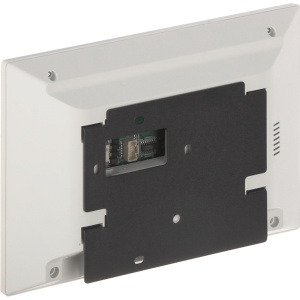 Post interior interfonie IP 2-wire HikVision DS-KH6320-WTE2-W, ecran tactil capacitiv 7 inch, Wi-Fi, suport card TF 32GB, 8 intrari alarma, deblocare de la distanta prin aplicatie, vizualizare camere live - Img 2