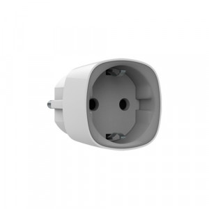 Priza inteligenta wireless Ajax Socket (type F) Jeweller, monitorizare consum energie, sarcina maxima 2.5kW (11A), protectie supratensiune si temperatura, control prin aplicatie, scenarii automatizare, LED RGB, 868MHz - Img 2