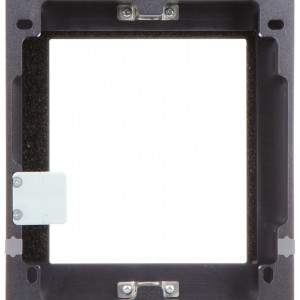 Rama montaj aplicat cu 1 modul HikVision DS-KD-ACW1 pentru post exterior modular, include cadru si panou frontal din aluminiu aviatic, rezistenta la intemperii, instalare facila, compatibila seria DS-KD8 - Img 3