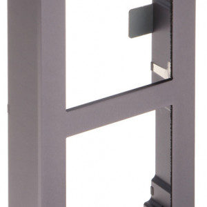 Rama montaj aplicat cu 2 module HikVision DS-KD-ACW2 pentru post exterior modular, include cadru, panou frontal din aluminiu aviatic si accesorii, rezistenta la intemperii, instalare facila, compatibila seria DS-KD8